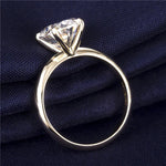 Oval Lab Growm Diamond Ring 1.5ct D VS 18K Gold Jewelry Engament Wedding