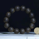 Submerged type Vietnam White Kyara agarwood bracelet 1.6 men and women rosary black oil old materials hobby articl