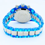 Brand New Spot Watch Pink Blue Rhinestone Fashion Quartz Movement Women's Watch Fashion Elegant Watch