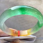 Top Rare 3 colors Real Myanmar emerald  Ice-through Elegant Charming Bangle Bracelet Jade Fine Jewelry Lucky Accessories Gift