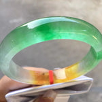 Top Rare 3 colors Real Myanmar emerald  Ice-through Elegant Charming Bangle Bracelet Jade Fine Jewelry Lucky Accessories Gift