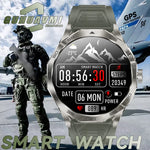 2024 New For HUAWEI IOS Top Military Available Compass Smartwatch HD 1.85inch Bluetooth Call Outdoor Sport IP68 Waterproof Watch