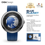 CIGA Design Blue Planet Men's Watches High-end Luxury Mechanical Automatic Watch Stainless Steel / Titanium Case Wrist Timepiece