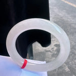 Ice-like Floating Green round Bar Bracelet Natural Myanmar Fake Jadeite Unisex Jade Bracelets Wholesale